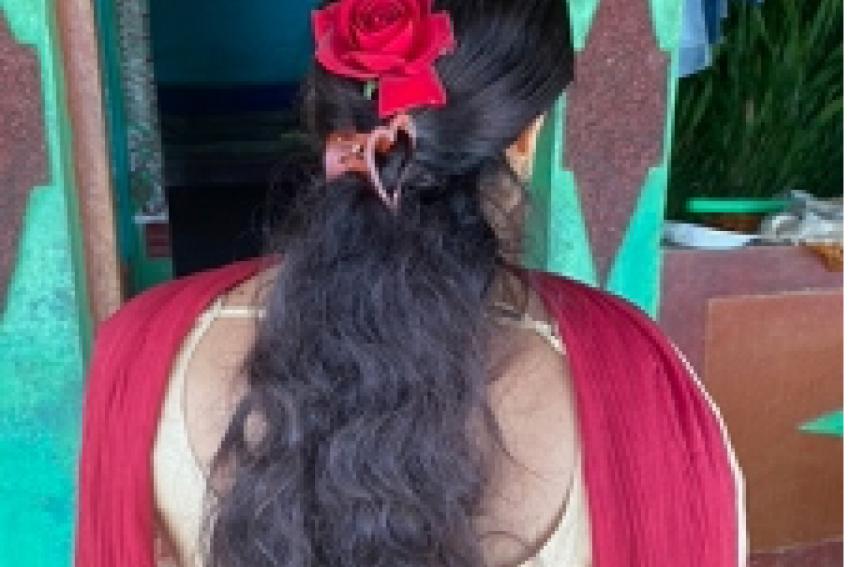 photo of Indian woman's hair