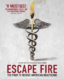 movie poster for "Escape Fire"